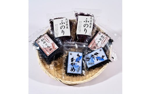 おみそ汁 のお友 海藻 3種 食べ比べセット (合計6袋・刻みくろめ20g×2袋 カットわかめ20g×2袋 ふのり20g×2袋) 常温 味噌汁 味噌 くろめ わかめ ワカメ ふのり 乾物 国産 【opbd001】【山忠】