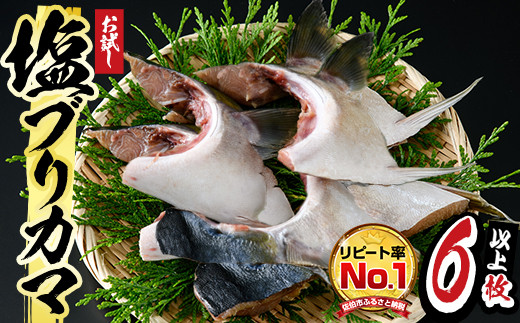 <お試し用>ひもの丸丁の塩ブリカマ(3~4枚入り)×2パック 大分県産 国産 ブリ ぶり 鰤 養殖ブリ 新鮮 鰤かま 冷凍 大分県 佐伯市【DH254】【ネクサ】