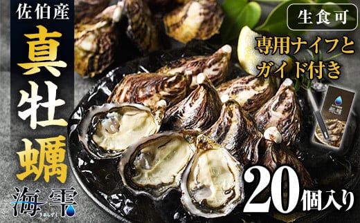 ひとくち 真牡蠣 (20個入り) 真牡蠣 生がき 生牡蠣 かき 殻付き 貝 かい 一口サイズ 大分 佐伯 国産 ご当地 お取り寄せ グルメ 【GB001】【(株)海生】