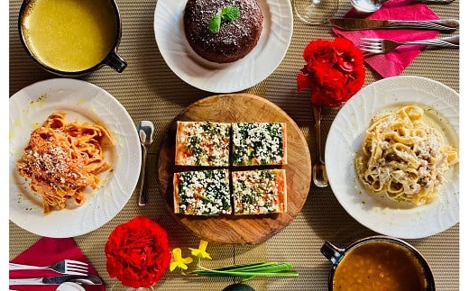 【クッチーナ・リナルド】手作りイタリアンディナーセットB