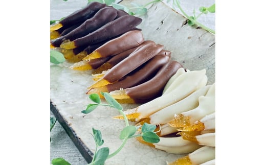 白砂糖不使用♪綾日向夏オレンジピールチョコセット〈3種類/3袋〉