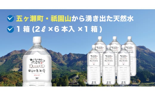 日向四億年の雫 素粒子機能水(2リットル×6本入×1箱) | 飲料 飲料水 水 みず ウォーター ペットボトル 箱 宮崎県 五ヶ瀬町