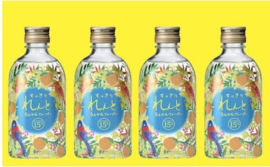 奄美群島特産【奄美黒糖焼酎】「すっきり れんと たんかんフレーバー」15度 300ml×6本