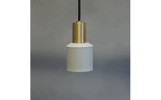CTSH LIGHT. ペンダントライト＜Ljus 白磁オールド E17＞ 瑞浪市 / ジオニック 照明器具 ソケット 真鍮 磁器 シェード ホワイト [AZBQ107]
