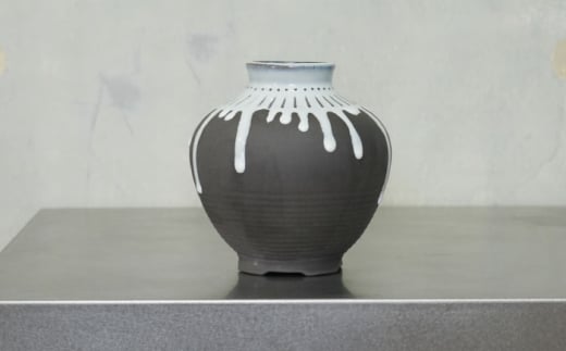 Hanano Shizuku Sakura 白 瑞浪市 / nozan 花瓶 フラワーベース [AZCQ007]