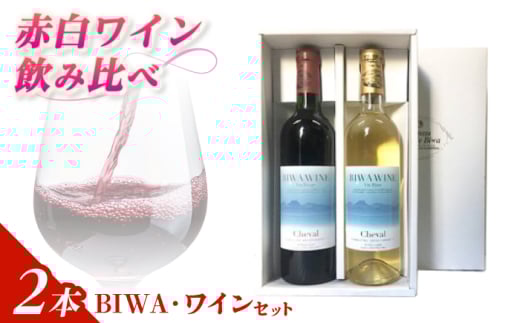BIWAワインセット / 飲み比べ 詰め合わせ 赤 白 人気 おすすめ ギフト / 栗東市 / 太田酒造株式会社[BIAC013]