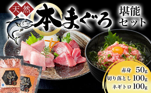 天然 本まぐろ 堪能セット 海の宝石 ちりめん海鮮丼本マグロ 2袋 解凍レシピ付  ふるさと納税 まぐろ マグロ 鮪 本マグロ 赤身 切り落とし 海鮮丼 天然 冷凍 京都府 福知山市