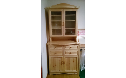 職人さんの手作り家具 収納棚 _S16