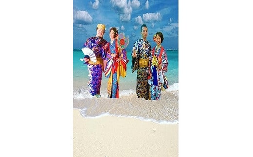 ヨロン島ウェディング衣装(琉装) 【レンタル・チケット】