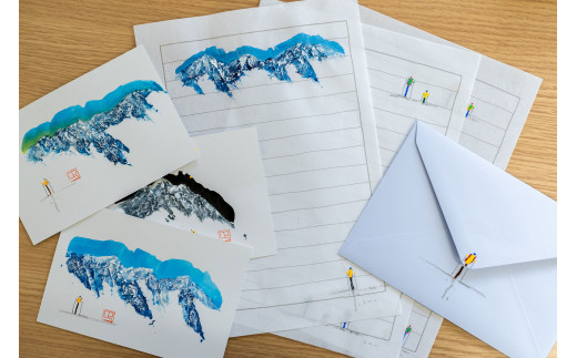 HAKUBA Mountainレターセット