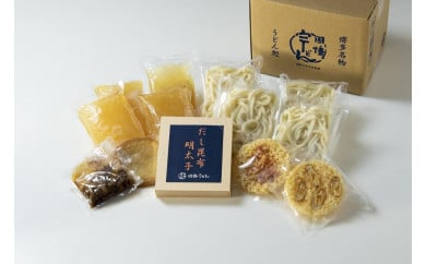 【博多名物のやわらかいうどん】因幡うどんＢセット