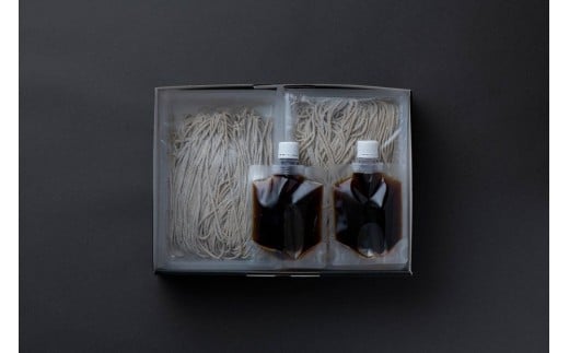 福岡市[クール便]自家製粉 手打ち蕎麦 セット [4人前]