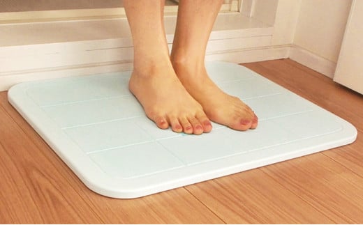 国産バスマット 湯上がり美人 カラットさん ※離島への配送不可