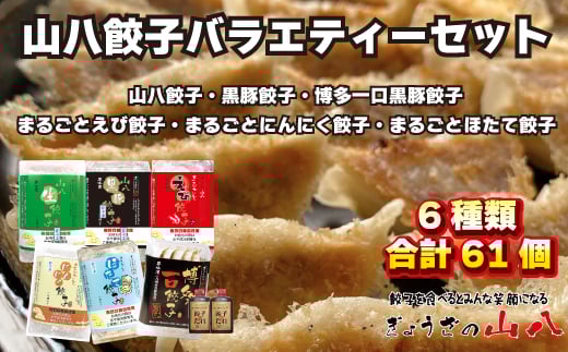 【山八】餃子バラエティーセット[F4309]