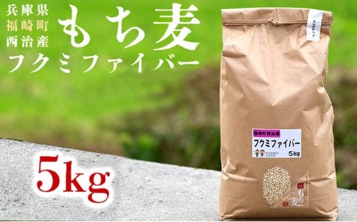西治産もち麦5kg(フクミファイバー精麦)