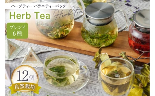 ハーブティー バラエティー パック 12個 入り [Mary Jimenez 石川県 志賀町 CK3062] ティーバッグ 詰め合わせ ティーパック ひも付き