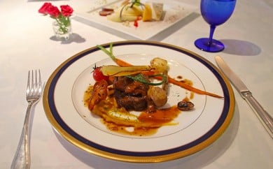 フレンチレストラン「アデリーヌ」ぺア食事券B（ディナー） [№5812-0183]