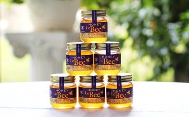 ル・ベンケイ【国産純粋はちみつ】百花蜜　計 300g （ 50g × 6本 ） 国産 純粋 非加熱 食品添加物 無添加 国産はちみつ 純粋はちみつ 無添加はちみつ ハニー 瓶 小分け 朝ごはん 朝食 ハチミツ 蜂蜜 ３００g 奈良 奈良県 大和郡山市 [№5990-0116]