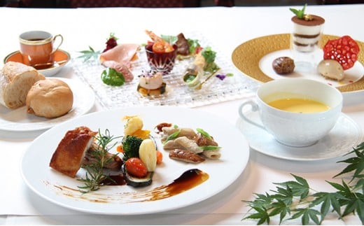 ル・ベンケイ　ペアランチ食事券 [№5990-0162]