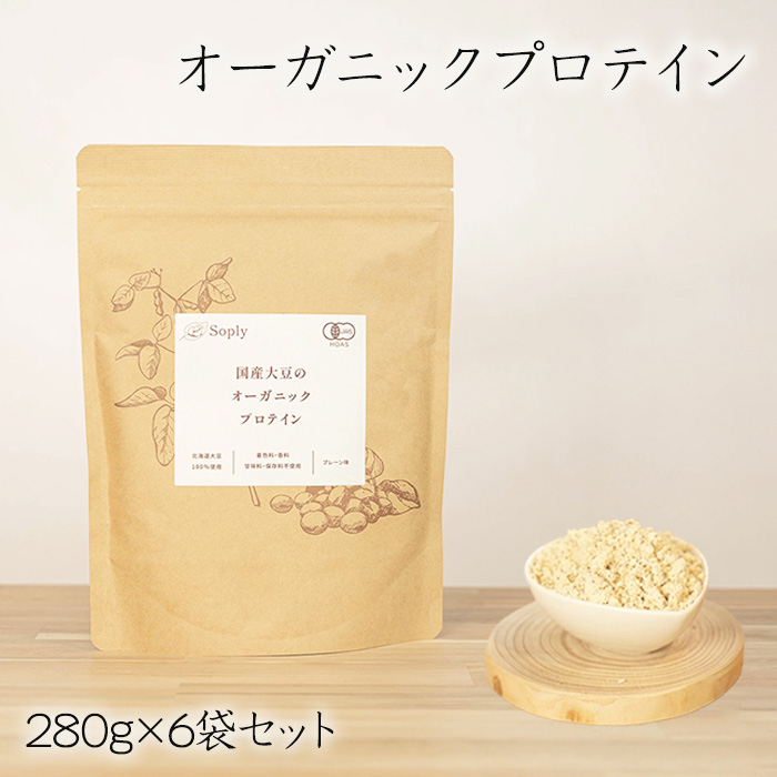 オーガニックプロテイン 280g×6袋セット
