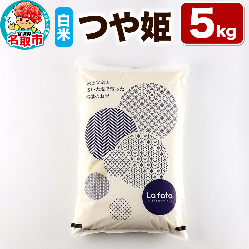 [令和7年産 新米受付] こだわりのお米 つや姫 5kg