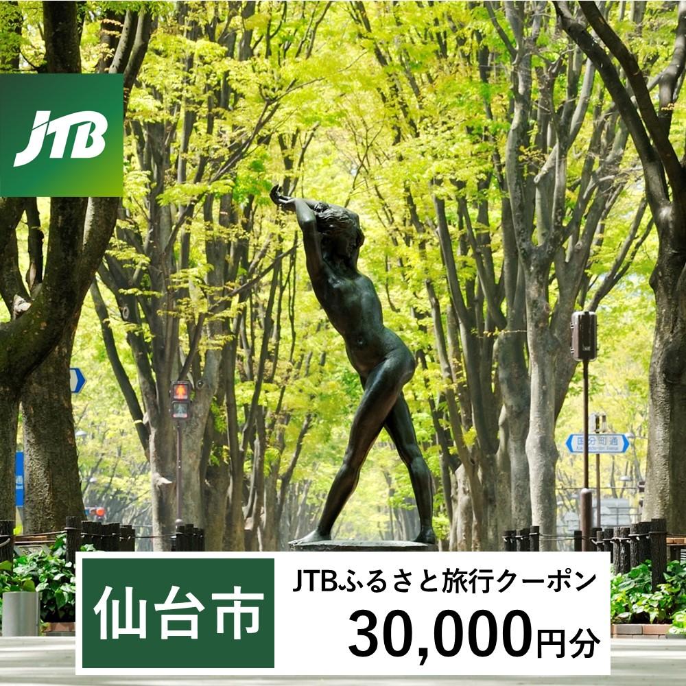 【仙台市】JTBふるさと旅行クーポン(Eメール発行)(30,000円分)【宮城県 仙台市 トラベル 宿泊 予約 人気 おすすめ】