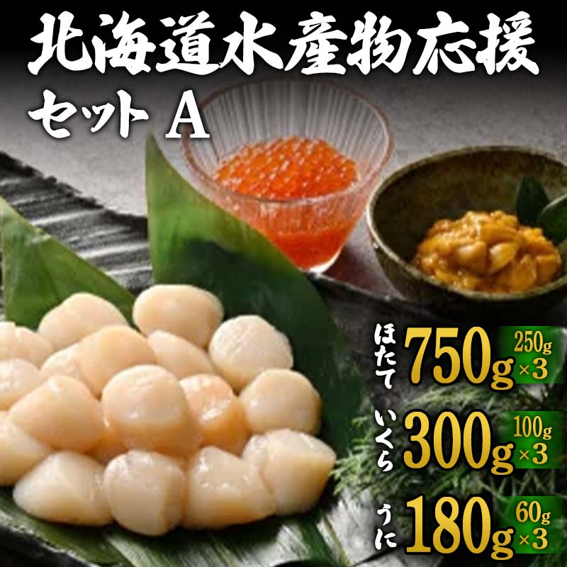 北海道水産物応援セットA  F6S-538