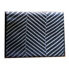 帯の産地、群馬県桐生市で作られた、緒琵　パスケース　グレー【1209329】