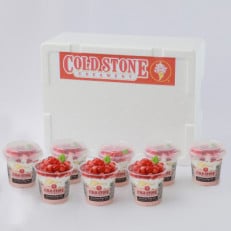まるでケーキのようなパフェアイスのセットコールドストーンパフェアイス　ストロベリーピンキーケーキ8個【配送不可地域：離島】【1555945】
