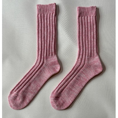 【ezu】someiro kutsushita　/ピンク◆高級◆コーマ糸◆湿調作用【1650055】