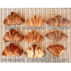 クロワッサン6種類9個セット【配送不可地域：離島】【1294186】
