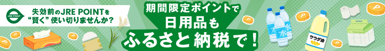 期間限定ポイントで賢くふるさと納税！