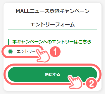エントリーフォーム