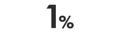 1%