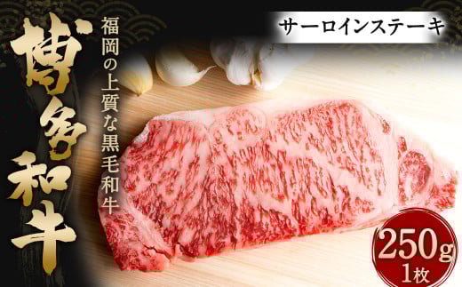 博多和牛 サーロインステーキ 250g×1枚福岡県直方市11000肉牛肉