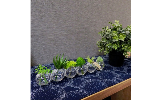 藍染 テーブルセンター1枚【1428948】埼玉県三郷市25000衣類・装飾品・工芸品その他 装飾品・工芸品