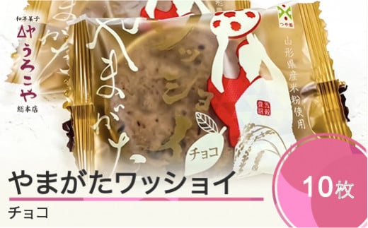 お菓子 スイーツ 和菓子 やまがたワッショイ チョコ 10枚入 クッキー us-swywc10山形県大石田町8000菓子・スイーツ焼き菓子