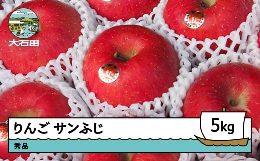 りんご サンふじ 秀品 約5kg 2025年産 令和7年産 果物 フルーツ 山形県 ry-risfx5000山形県大石田町15000果物・フルーツりんご・梨