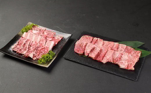 くまもと黒毛和牛焼肉セット 700g(カルビ・ロース:350g各1パック)熊本県湯前町24000肉牛肉