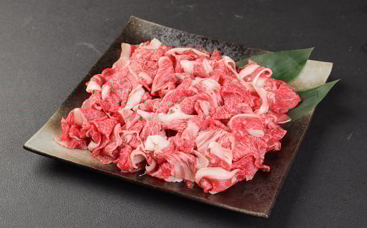 くまもと黒毛和牛切落し 600g(300g×2パック)熊本県湯前町12000肉牛肉