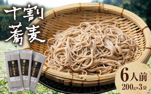 【国産乾そば6人前】そば 高千穂 有機栽培 10割蕎麦 200g×3袋 600g  | 蕎麦 十割 10割 国産 高千穂町産 乾麺 乾蕎麦 お蕎麦 贈答 贈り物 ギフト プレゼント 手土産 備蓄 保存食 おもてなし 年越し