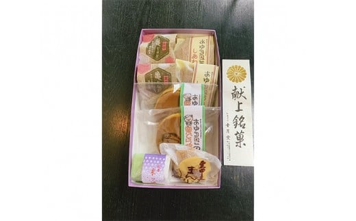 No.396 幸月堂 厚木推奨品銘菓 詰合せA / 和菓子 最中 モナカ 饅頭 まんじゅう 神奈川県神奈川県厚木市11500菓子・スイーツその他 和菓子