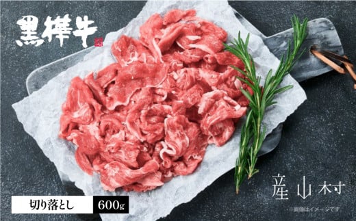 熊本県産黒毛和牛 黒樺牛切り落とし 600g《60日以内に出荷予定(土日祝除く)》熊本県産山村19500肉牛肉