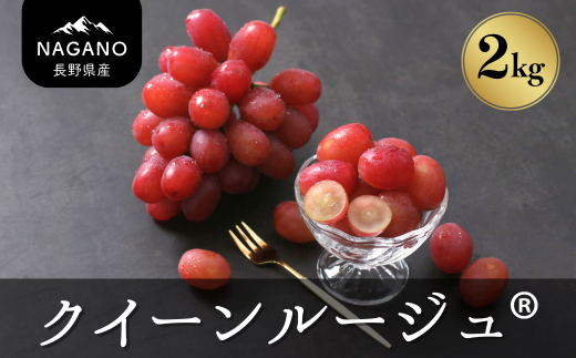 MS35-25A ぶどう クイーンルージュ?(長野県産秀品) 約2kg/2025年10月中旬〜11月中旬頃 配送予定 // 稀少 新品種 長野県 南信州 高糖度 葡萄 ブドウ クインルージュ 甘い 種なし 皮ごと長野県松