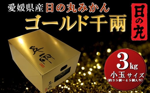 日の丸みかん「ゴールド千兩」3kg サイズSまたは2S/約35〜45個/光センサー<D79-4>【1452026】愛媛県八幡浜市16000果物・フルーツみかん・柑橘類