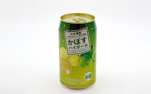 028-1179 かぼすハイボール  340ml×24本 1ケース 大分県産大分県豊後大野市19000酒・アルコールウイスキー・洋酒・リキュール