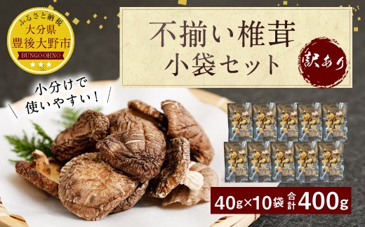 015-960x2 不揃い 椎茸 10袋セット 乾燥 乾燥しいたけ 【2025年4月上旬以降順次発送】大分県豊後大野市13000調味料・油だし