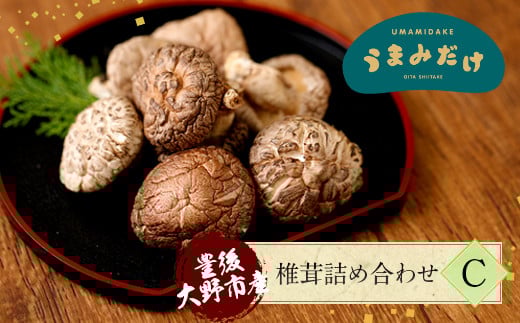 015-299x1 豊後大野市産 椎茸 詰め合わせ C  7袋セット うまみだけ大分県豊後大野市12000調味料・油だし