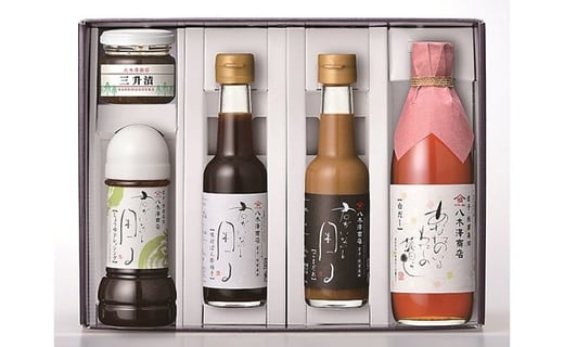八木澤商店ギフト【花梨】(かりん) 調味料 5種セット 【 三升漬 しょうゆ ドレッシング ポン酢 ごまだれ 白だし 詰め合わせ 贈答品 】岩手県陸前高田市18500調味料・油その他 調味料・油