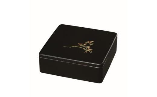 7.0寸 一段重箱 総黒 つゆ草【YG144】和歌山県上富田町28000衣類・装飾品・工芸品その他 装飾品・工芸品